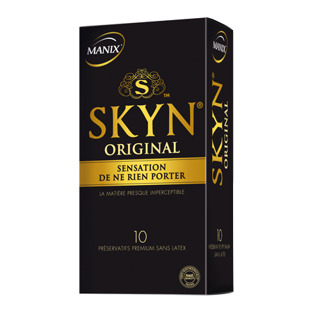 Manix skyn skyn original sensation de ne rien porter boite de 10 préservatifs