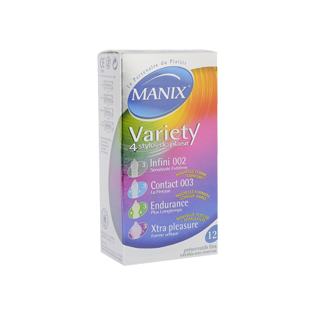 Manix variety panache preservatif, x 12