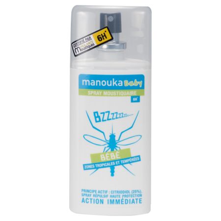 Manouka baby spray chambre bebe, spray de 75 ml