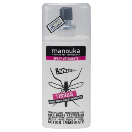 Manouka spray special vetement, spray de 75 ml