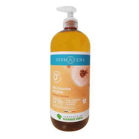 Marque Verte Dermasens Gel Douche Surgras Cocoon, 1 L