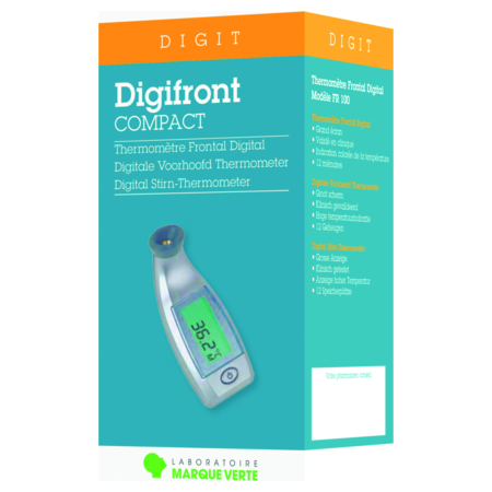 Prix de Marque Verte Digifront Compact - Thermomètre Frontal Avec Contact ,  avis, conseils