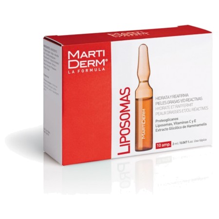 Martiderm liposomas 10 ampoules