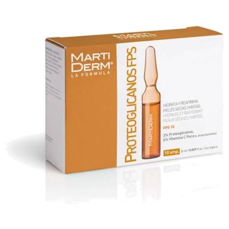 Martiderm proteoglicanes fps, 30 ampoules