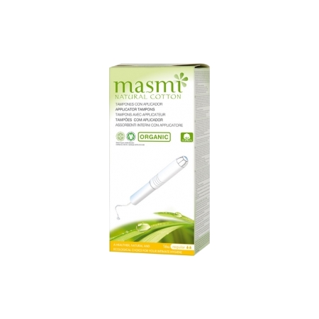 Masmi tampon period coton bio av app regulier 16