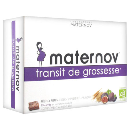 Maternov transit de grossesse, 10 carrés