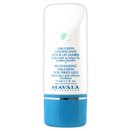 Mavala emulsion defatigante jambes, 75 ml d'émulsion fluide pour application locale