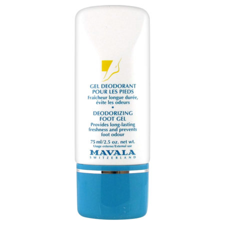 Mavala gel deodorant pieds, 75 ml de gel dermique