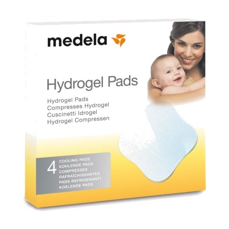 Medela soins des mamelons - compresses d'hydrogel - boite de 4