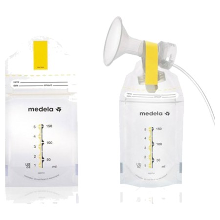 Prix de Medela recueil du lait maternel - sachets pour lait maternel pump &  save - 20 sachets, avis, conseils