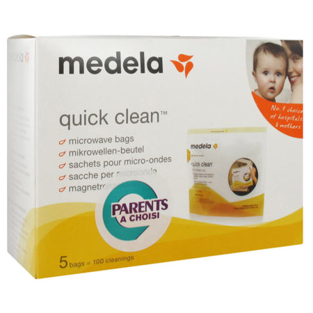 Medela sachets pour micro ondes