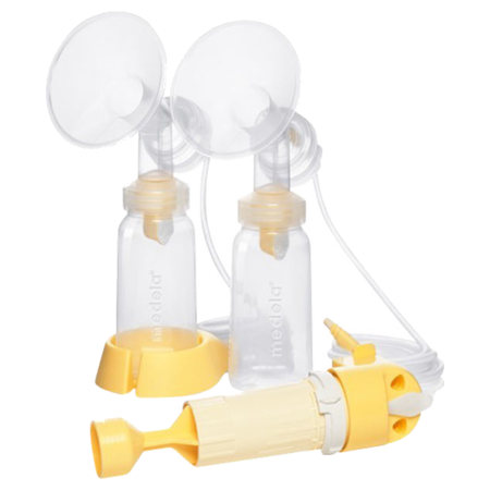 Medela recueil du lait maternel - set double tire-lait lactina