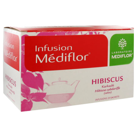 Médiflor infusions médiflor hibiscus 24 sachets 