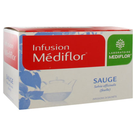 Médiflor infusions médiflor sauge 24 sachets 