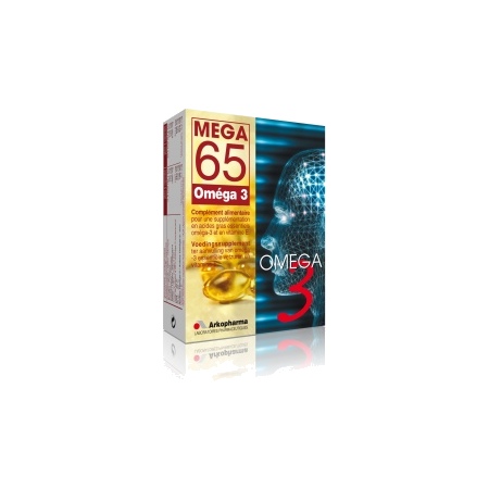 Mega 65 age omega 3, 45 capsules