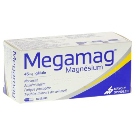 Megamag 45 mg, 120 gélules