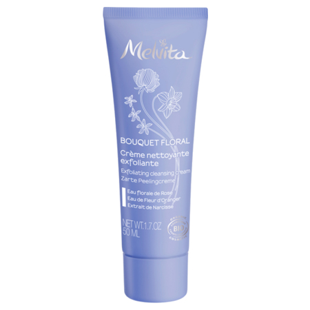 Melvita Crème Nettoyante Exfoliante Visage, 50 ml