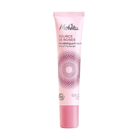 Melvita Gel Frais Contour des Yeux Source de Roses, 15 ml