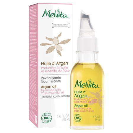 Melvita Huile d'Argan Parfumée à la Rose, 50 ml