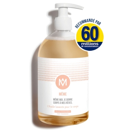 MEME L'huile lavante pour le corps, 500 ml