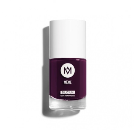 Même Vernis silicium Aubergine, 10ml