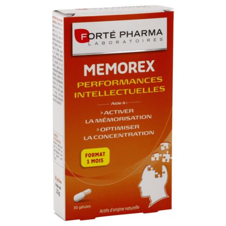 Memorex concentre memoire, 30 gélules