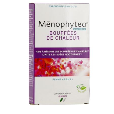 Ménophytea  bouffées de chaleur, 40 gélules