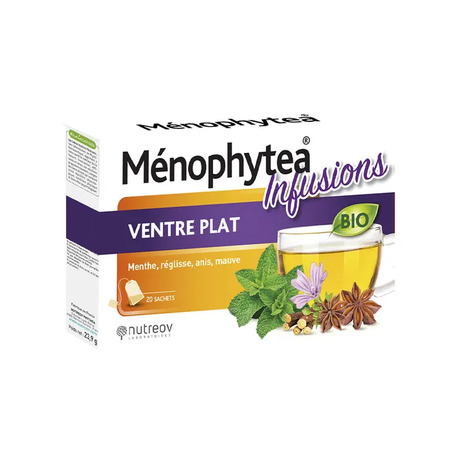 Ménophytea Infusion Ventre Plat Bio, 20 sachets