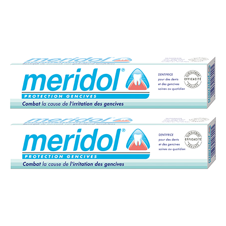 Meridol protection gencives dentifrice, 2 x 75 ml
