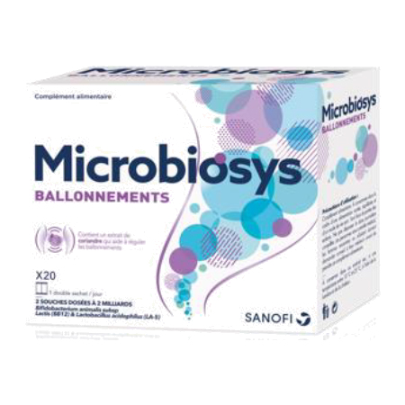 Microbiosys Ballonnements, 20 Sachets