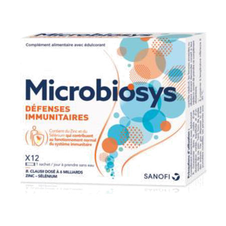 Microbiosys Défenses Immunitaires, x12 Sachets