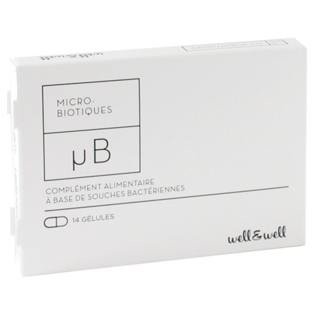 Microbiotiques µb x14 well & well, 14 gélules