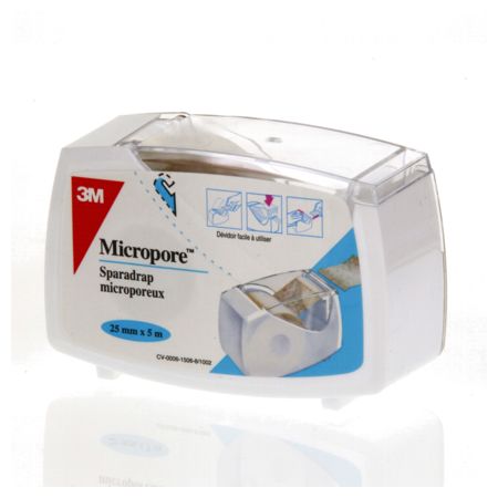 Micropore sparadrap microporeux chair 5m x  2cm5