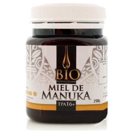 Miel de manuka bio 16+, 250 g