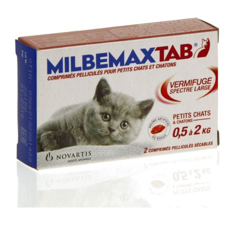 Milbemaxtab comprime a croquer chaton 2