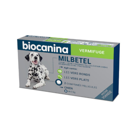 Milbetel 12,5mg/125mg cpr ch b/2