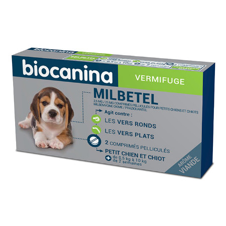 Milbetel 2,5mg/25mg cpr ch b/2