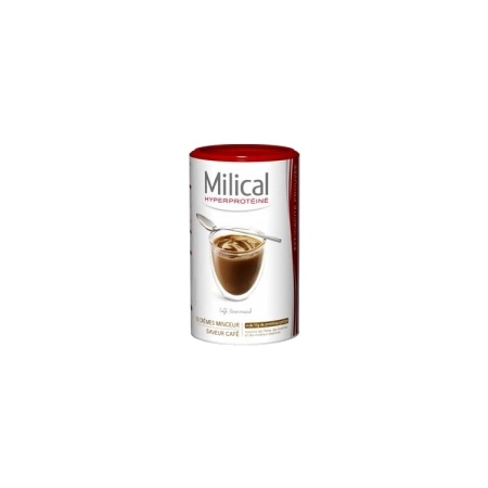 Milical hyperprotéinée crème hyperprotéinée café 6 sachetsx 45g