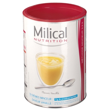 Milical hyperprotéinée crème hyperprotéinée vanille boite economique 540g