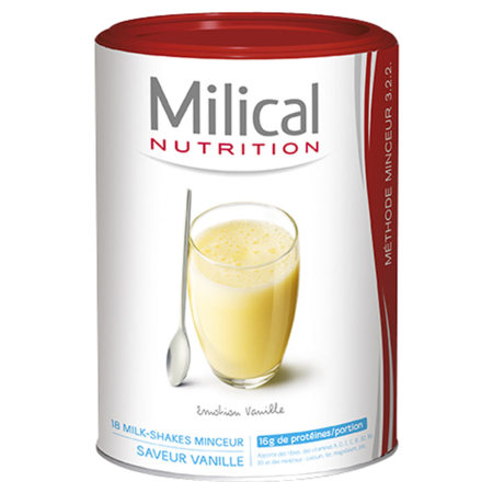 Milical hyperprotéinée milk-shake hyperprotéinée chocolat boite economique 540g
