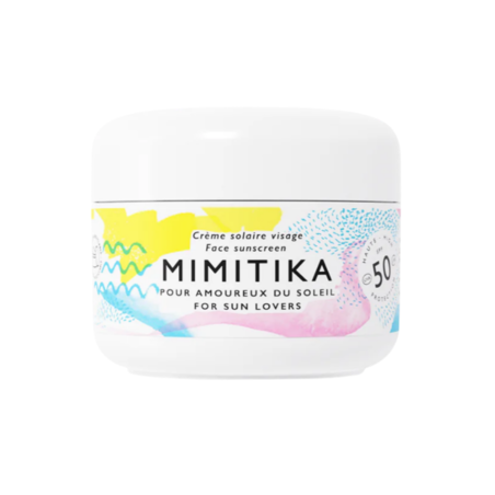 Mimitika Crème Solaire Visage SPF50, 50 ml