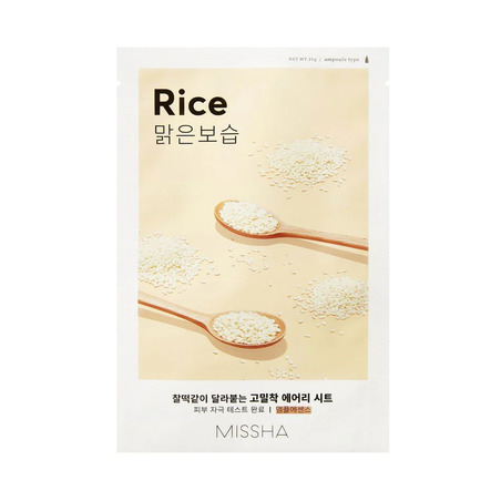 MISSHA AIRY FIT SHEET MASK RICE