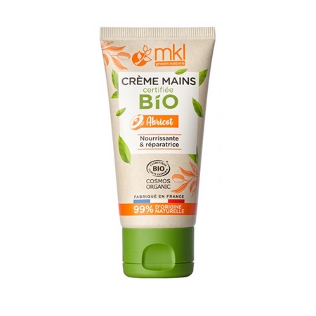 MKL Crème mains Bio Abricot, 50ml