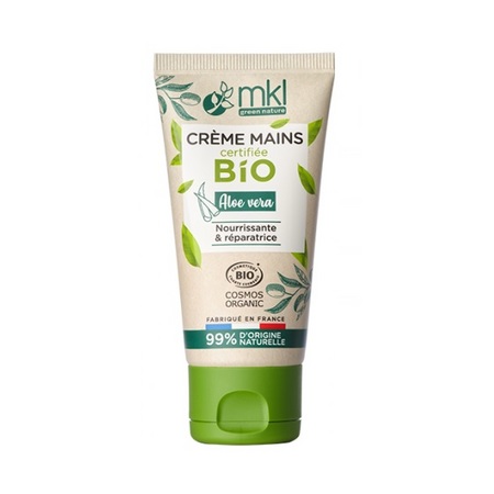 MKL Crème mains Bio Aloe Vera, 50ml