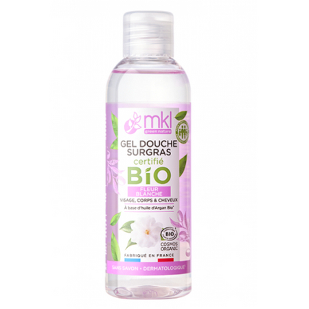 MKL Gel douche surgras Fleur blanche, 100 ml