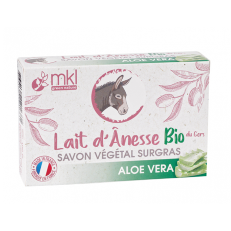 MKL Savon Lait d'Anesse et Aloe Vera, 100g