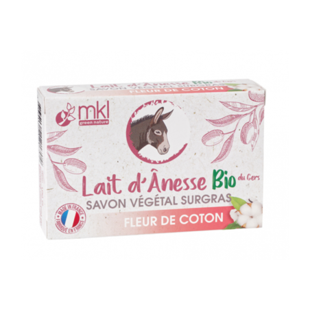 MKL Savon Lait d'Anesse et Fleur de Coton, 100g