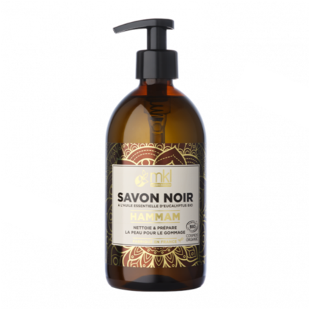 MKL Savon Liquide Savon Noir et Eucalyptus Bio, 500ml