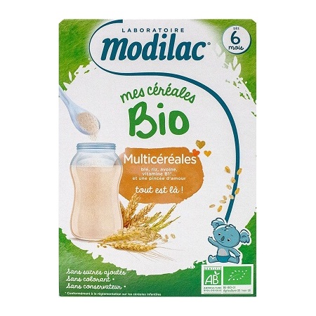 Modilac Céréales Multicéréales dès 6 mois, 250g