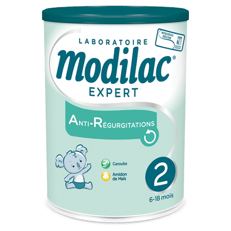 Modilac expert ar 2ème âge, 900 g de lait infantile